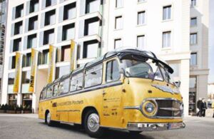 Fahr mit dem Goldstadtbus