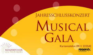 Jahreschlusskonzert - Musical-Gala