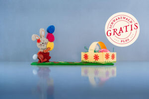 Wir bemalen Osterhase Lotti aus Holz