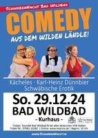 Comedy aus dem wilden Ländle! - SchwabenNacht Bad Wildbad