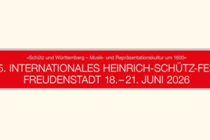 HEINRICH SCHÜTZ: MUSIKALISCHE EXEQUIEN UND GEISTLICHE KONZERTE - Studierende und Gäste der Staatliche Hochschule für Musik Trossingen