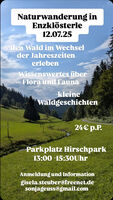 Naturwanderung im Hirschtal