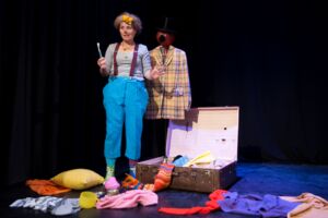 Banane & Peperoni auf dem Weg zum Zirkus