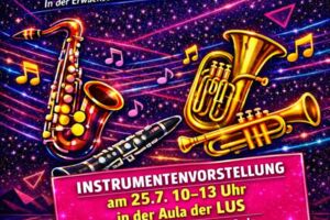 Instrumentenvorstellung Erwachsenenbläserklasse