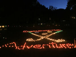 Lichterfest im Golfpark