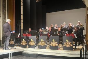 Lindsey Blount und das Desert Jazz Orchestra