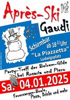 Après-Ski-Gaudi der Belrem-Gilde