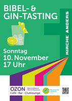 Kirche anders! Bibel- & Gin-Tasting