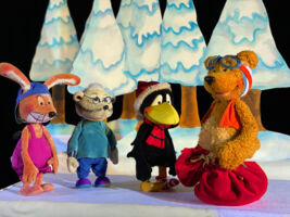 Der kleine Rabe Socke feiert Weihnachten - Kammerpuppenspiele Bielefeld