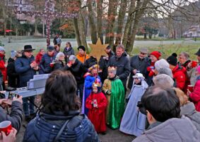 Neujahrs-Andacht mit Sternsingern
