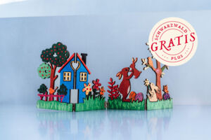 Wir bemalen ein Ostermotiv aus Holz