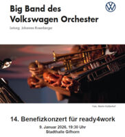 Benefizkonzert mit der Big Band des Volkswagen Orchester