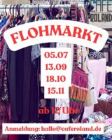 Flohmarkt im Cafe Roland