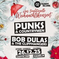 Das traditionelle Weihnachtskonzert - Bob Dulas & the Cliffhangers | Punks & Countrymen