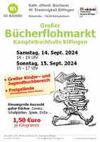 Großer Bücherflohmarkt in Bilfingen