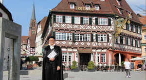 Mit Luther-Worten durch Nagold