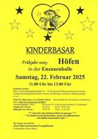 Kinderbasar Enzauenhalle Höfen/Enz