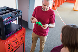 3D-Druck in der Stadtbibliothek