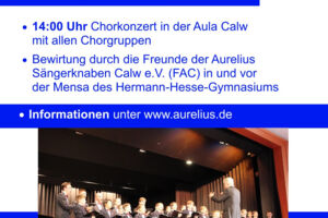 Familientag der Aurelius Sängerknaben Calw