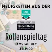 Ein Nachmittag voller Abenteuer - Rollenspieltag in der Stadtbibliothek Calw