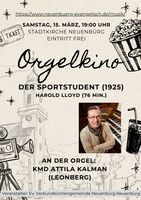 Orgelkino - Der Sportstudent (Harold Lloyd, 1925)